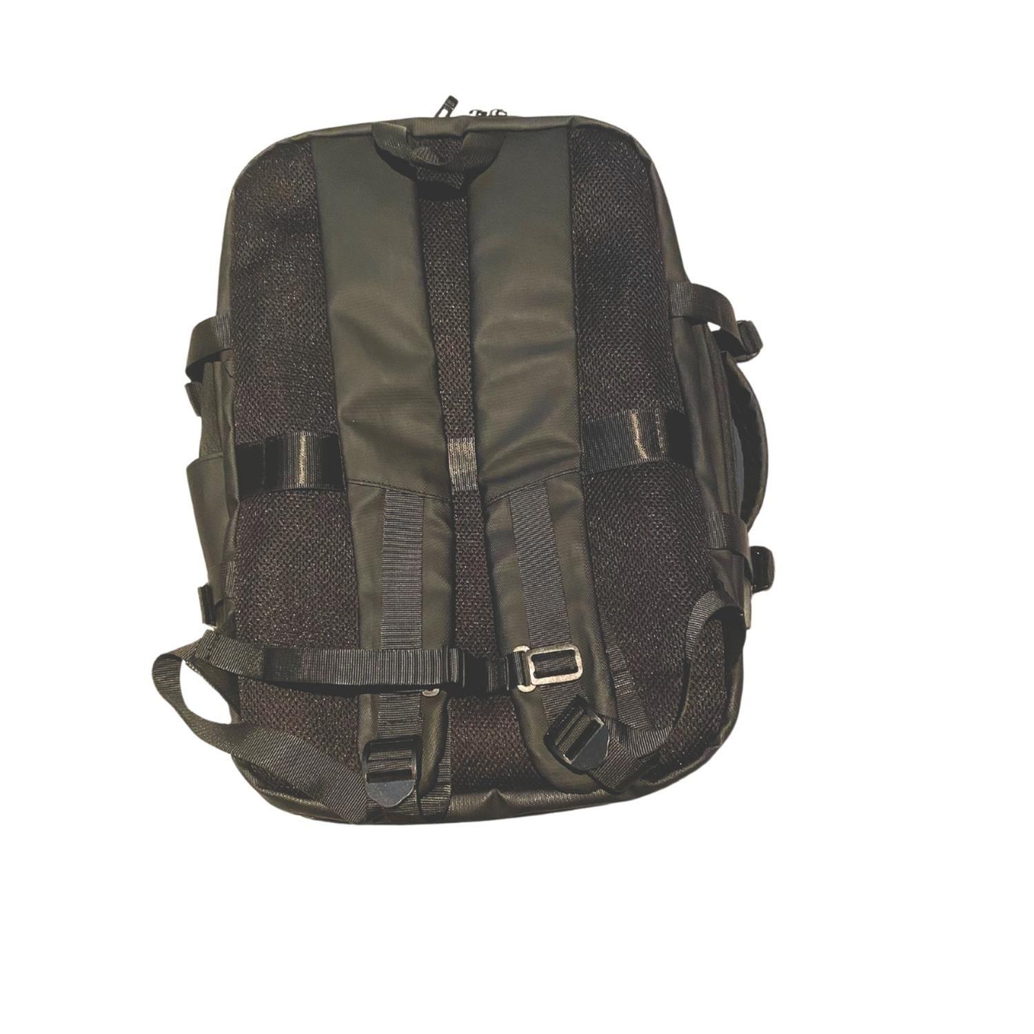 Mochila Viaje/Cabina Notebook Multifuncional 45X35X18 Gris-1