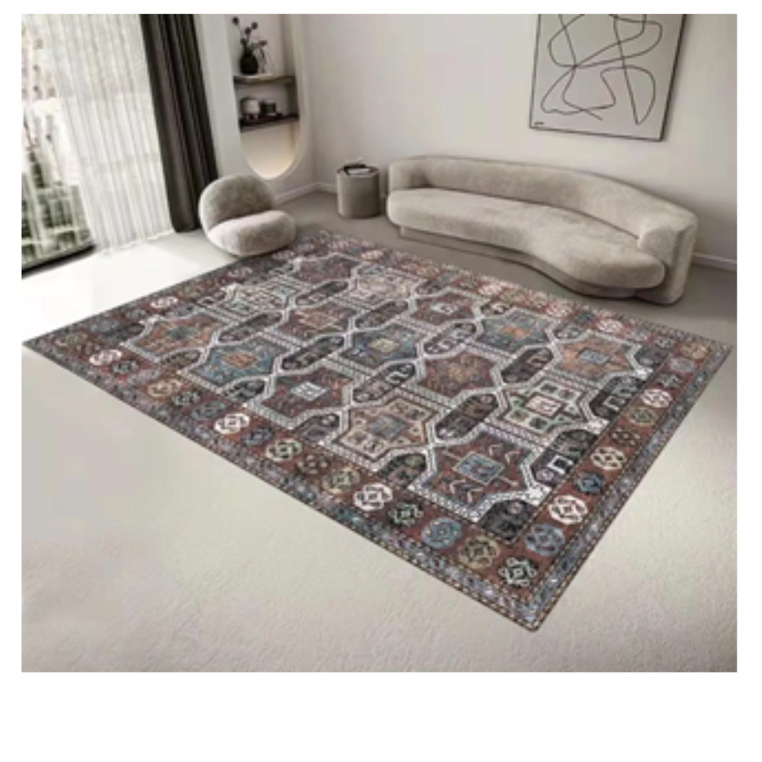 Alfombra Bajada Cama 60x100 cm. Tapete Diseño Toledo 3D-0