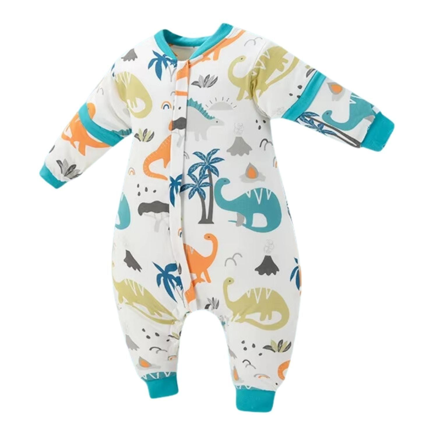 Saquito De Dormir Bebe Con Piecitos Tog 1,5 Jurasic Deluxe-0
