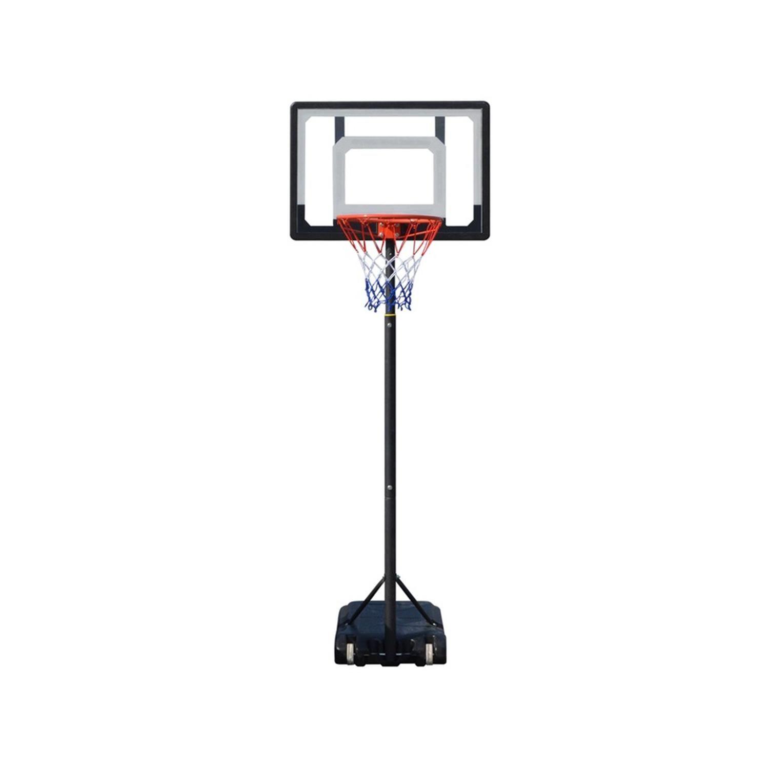 Aro Basketball Altura Regulable 165 a 210 Tablero PVC 85x58-0