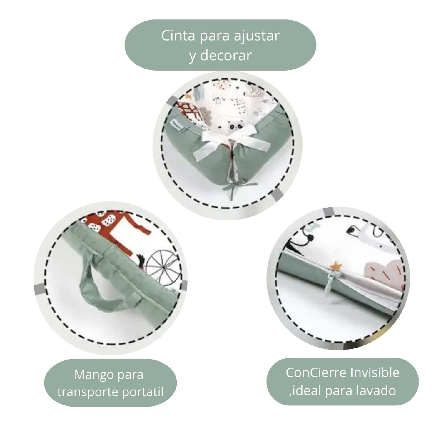 Nido Colecho Bebe Cama Cojin Diseño Diseño Vegetación-2