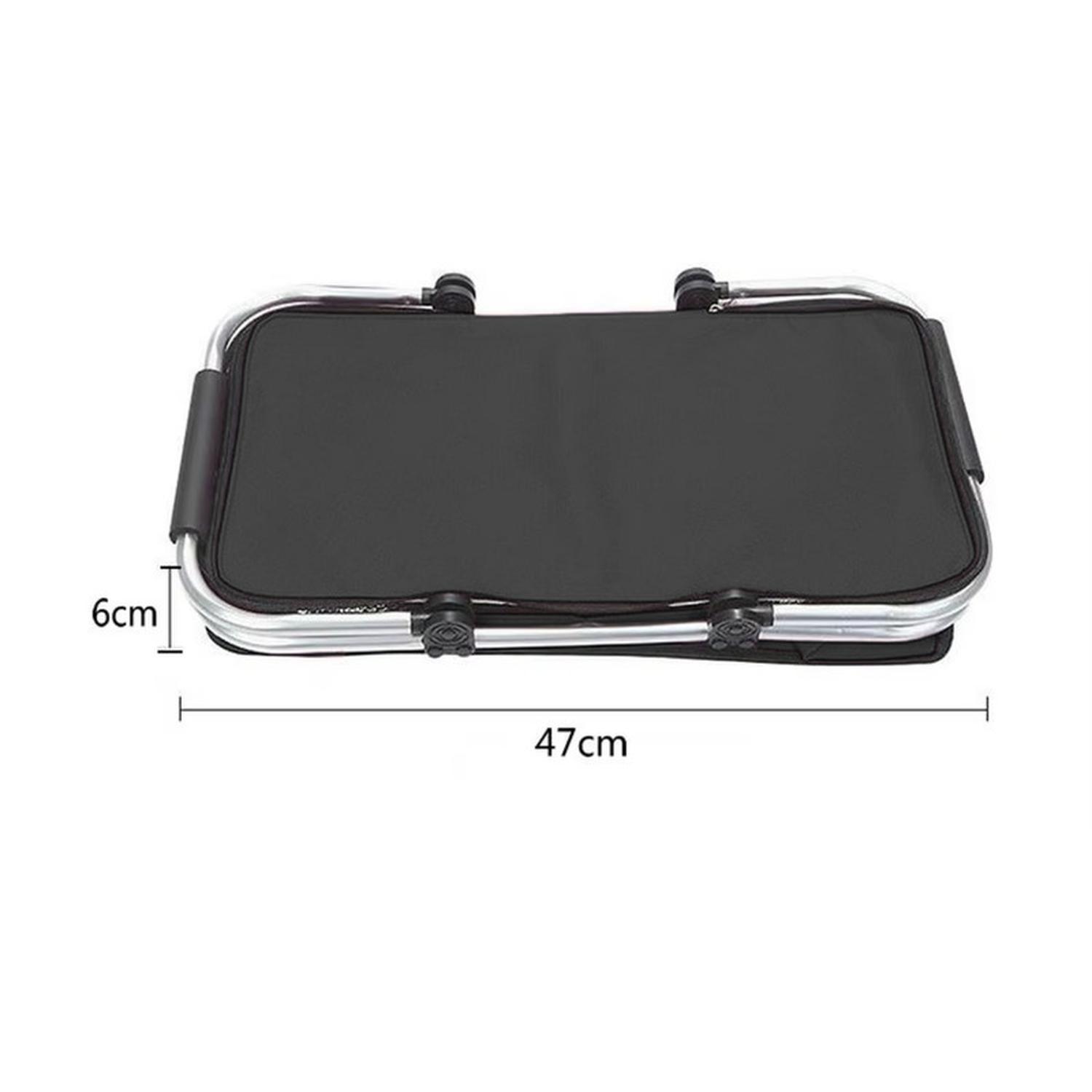 Bolso Termico Plegable Negro Cooler Canasta Picnic-6