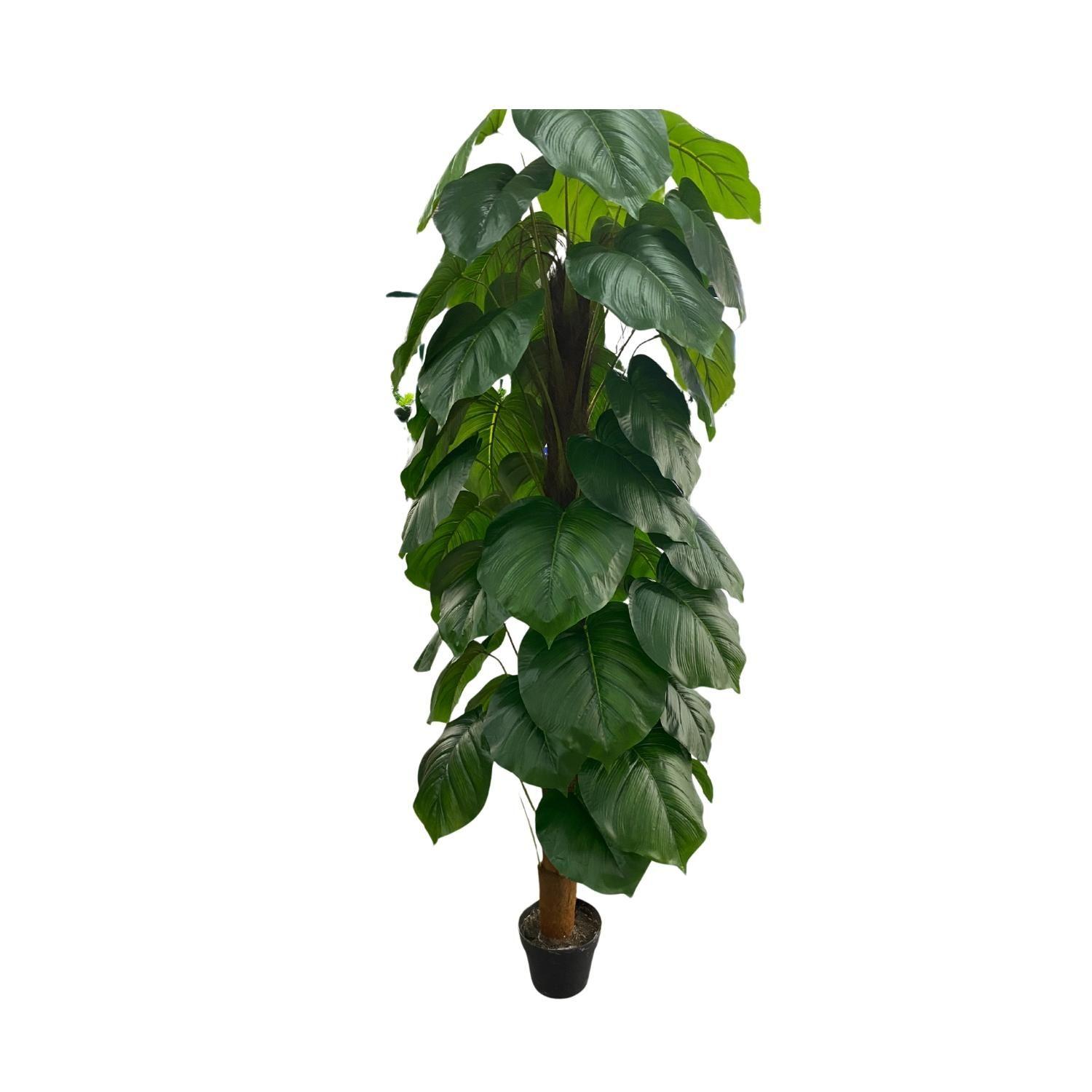 Planta Artificial Decorativa De 160 Cm Con Macetero-1
