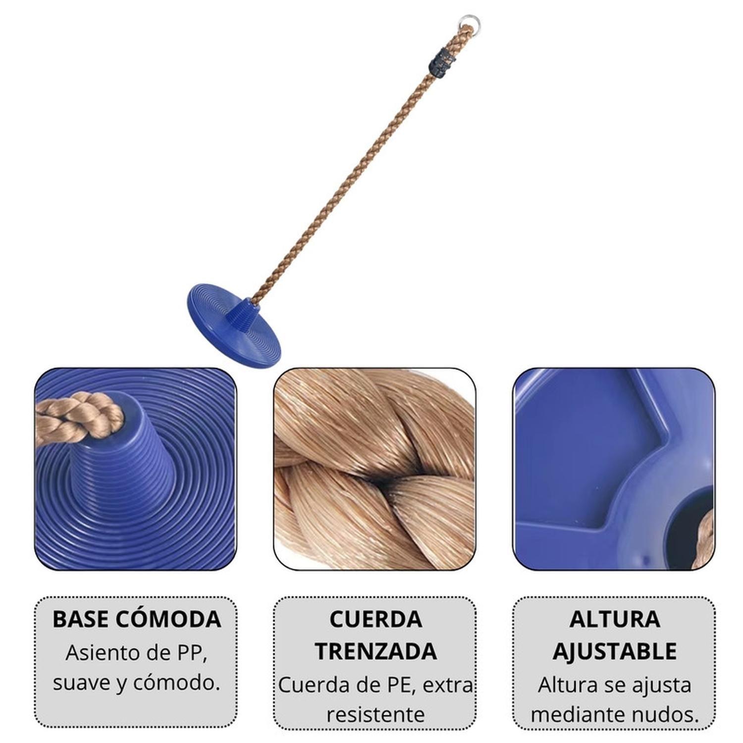 Tirolesa 30m Con Freno Juego Zipline Kit Tirolina Canopy-2