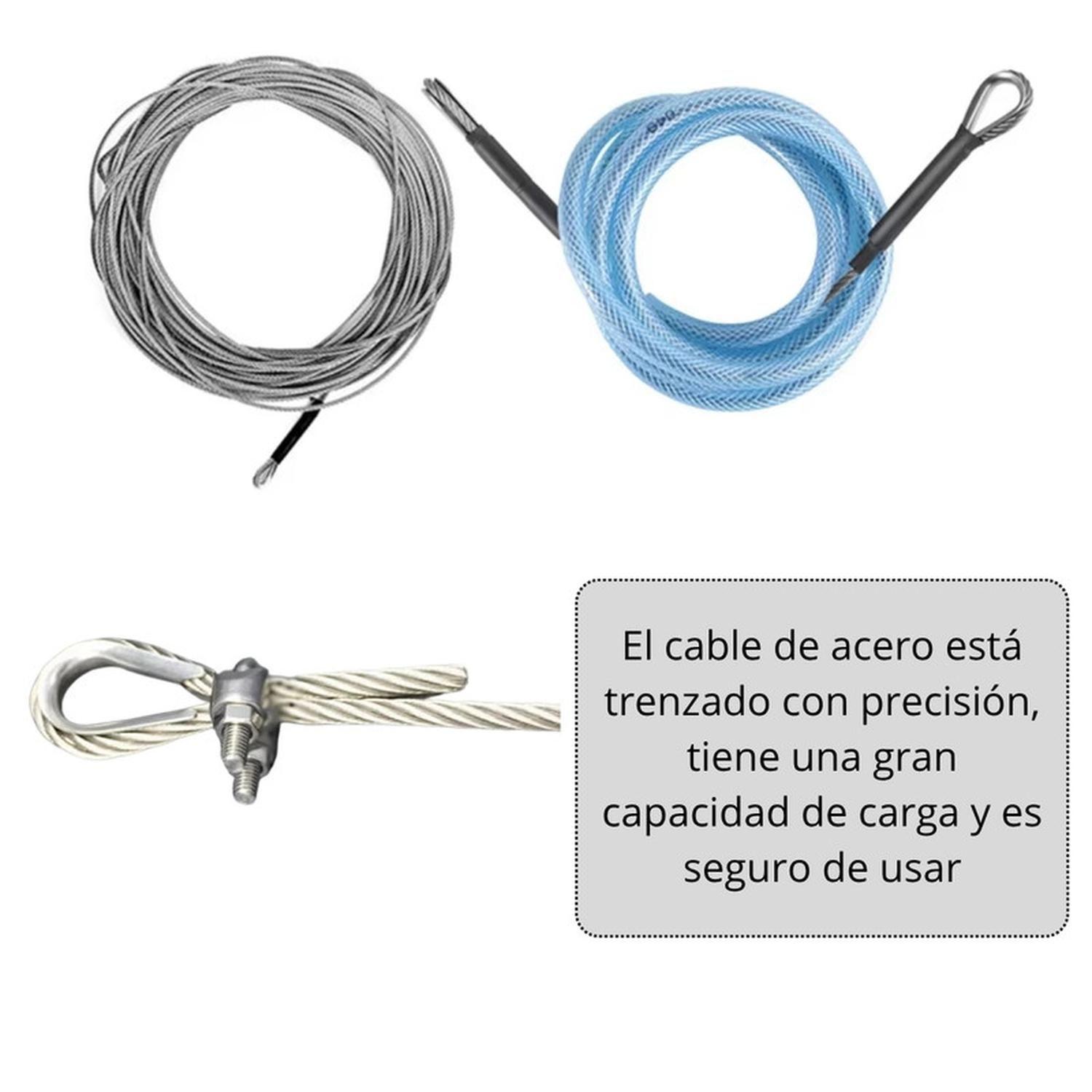 Tirolesa 30m Con Freno Juego Zipline Kit Tirolina Canopy-6