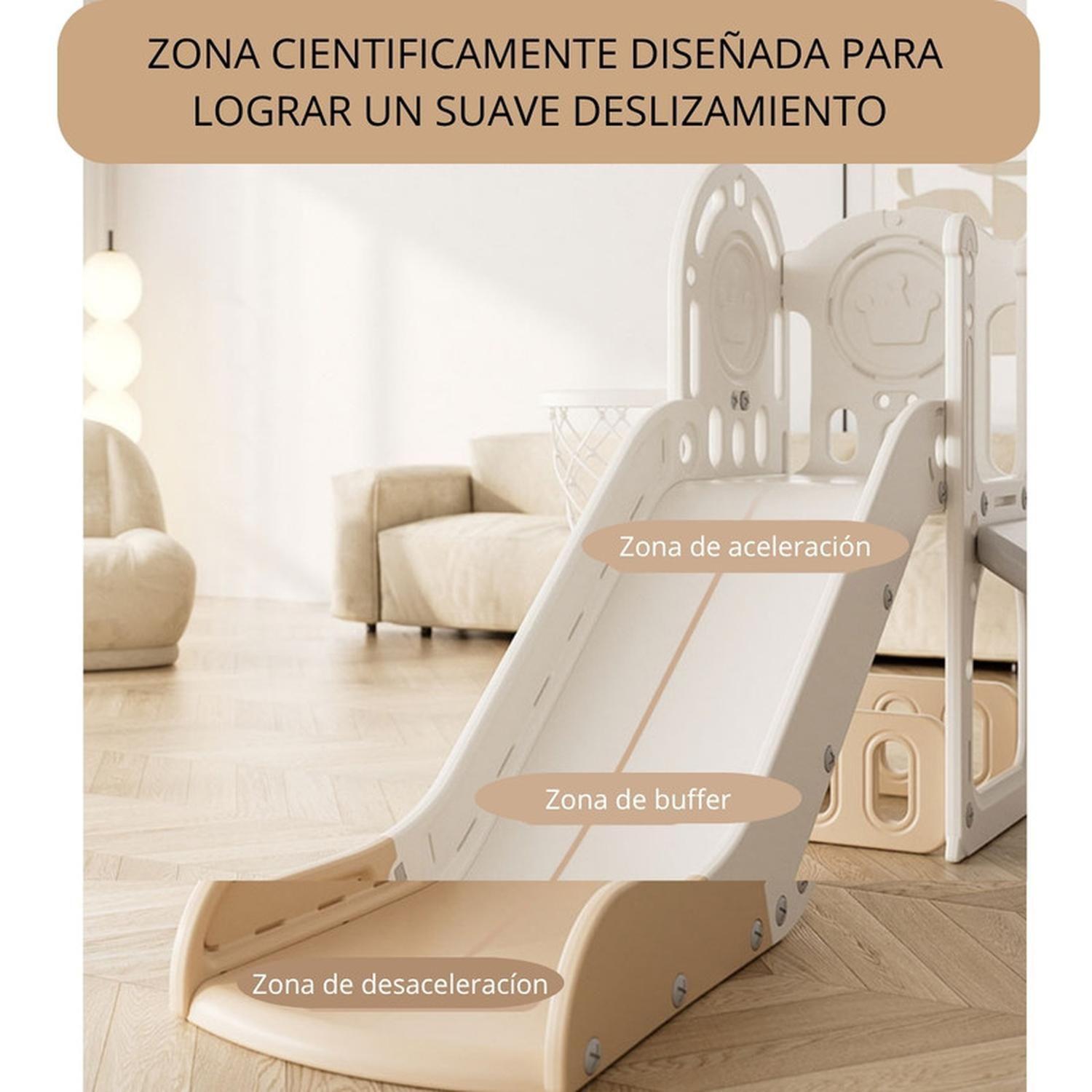 Juego Resbalin Infantil + Escalada Tobogan Torre Rojo-6