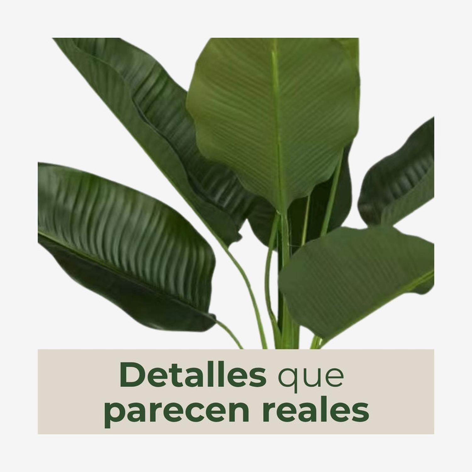 Planta Artificial Ave Del Paraíso Strelitzia 110 Cm-4