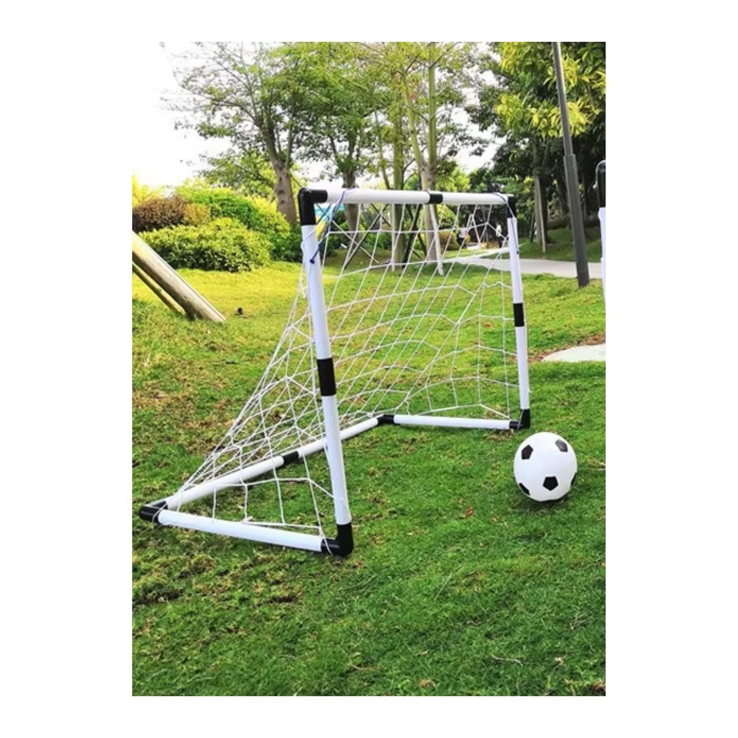 Arco Futbol Niño Pelota+Red+Bombin 110X80Cm.-5