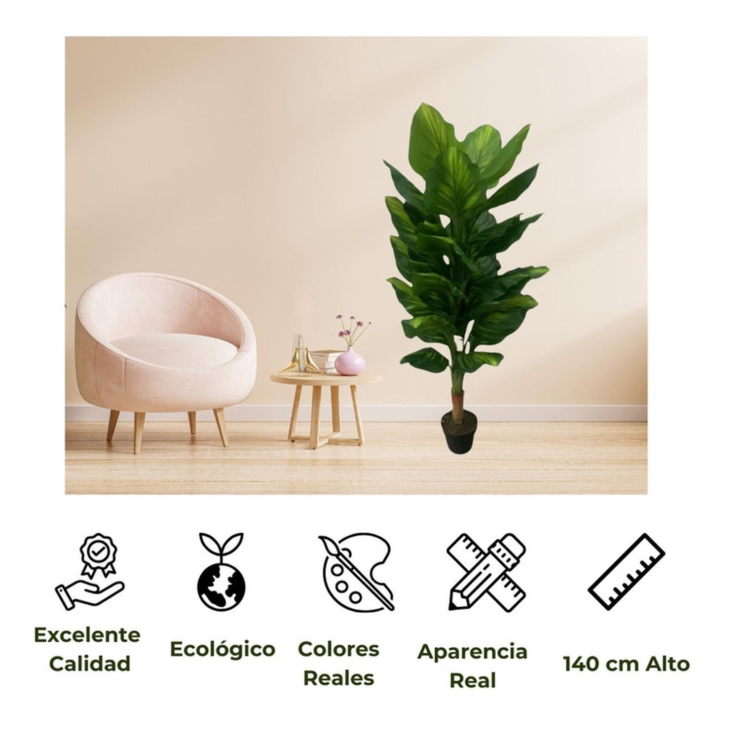 Planta Artificial Tipo Banano. Altura: 140Cm-2