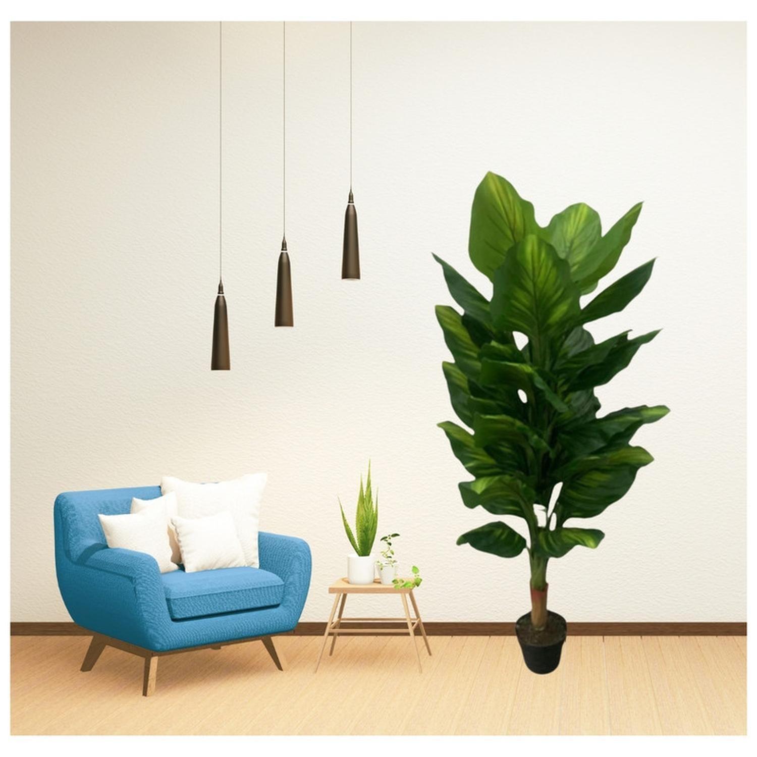 Planta Artificial Tipo Banano. Altura: 140Cm-3
