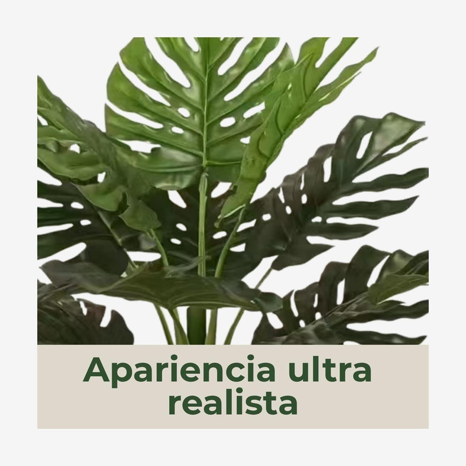 Planta Artificial Monstera Hoja Grande 140 cm-4
