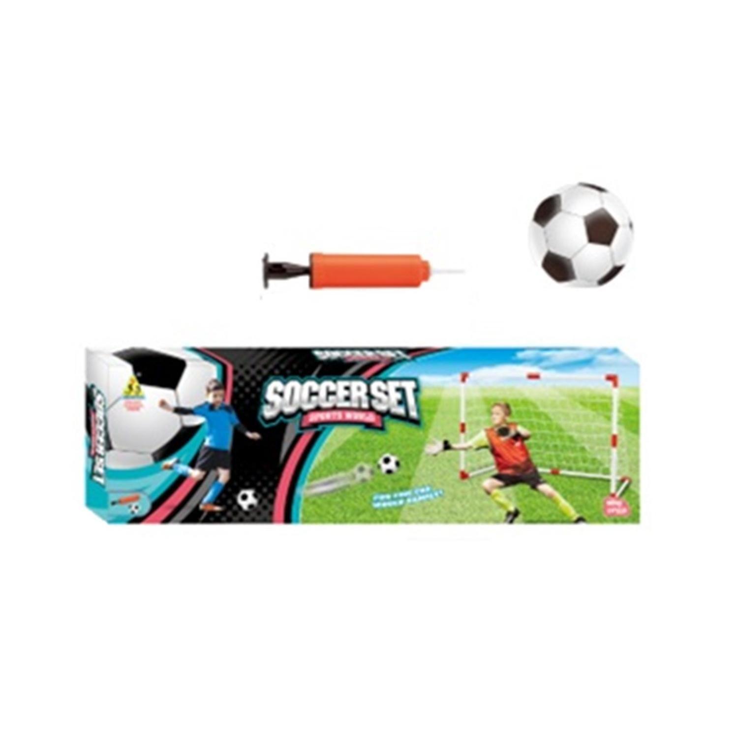 Arco Futbol Niño Red+Bombin+Pelota 97X64Cm.-7