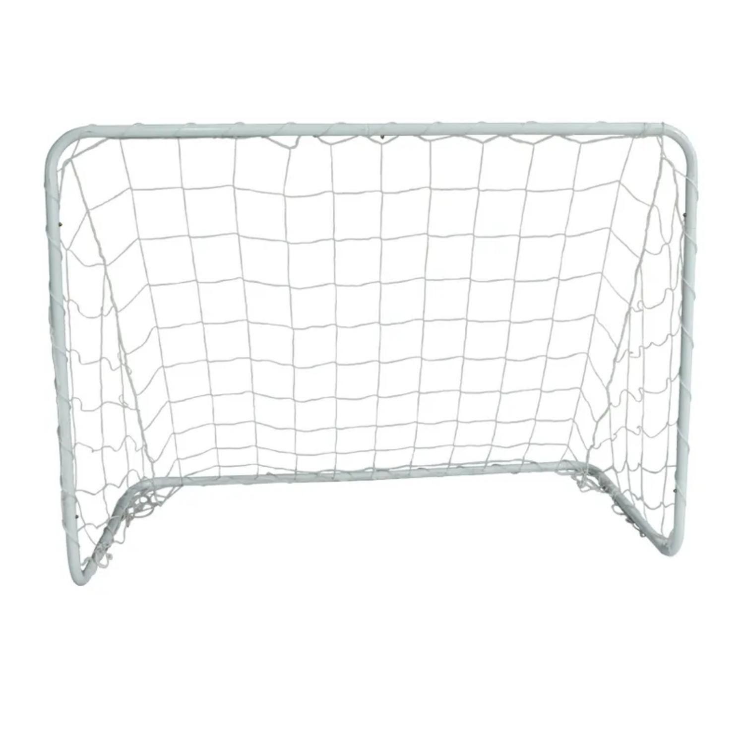 Arco De Futbol Metalico 120X80+ Red Desarmable Niños-4