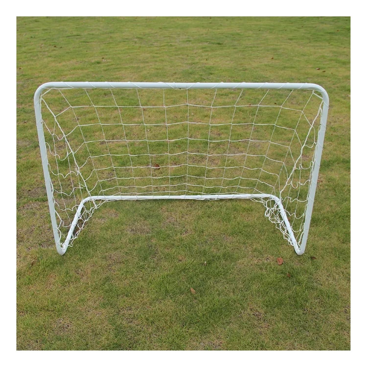 Arco De Futbol Metalico 120X80+ Red Desarmable Niños-6