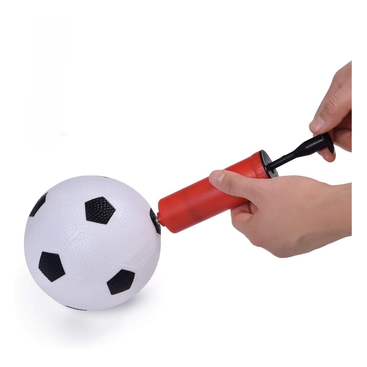 Pack 2 Arcos Futbol Niño Red+Bombin+Pelota+Marcador 110X80Cm-4