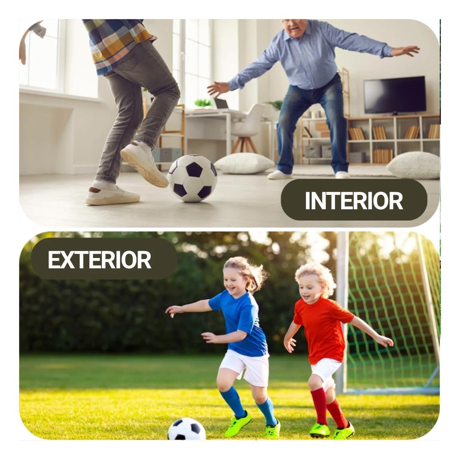 Pack 2 Arcos Futbol Niño Red+Bombin+Pelota+Marcador 110X80Cm-7