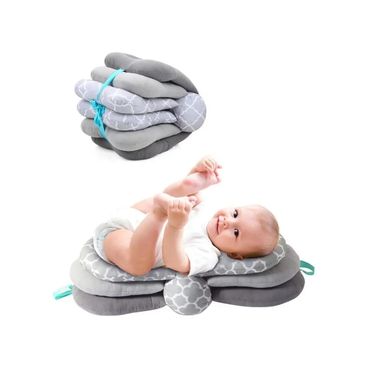 Almohada Ajustable 3 Niveles Cojin lactancia Amamantar Bebes-5