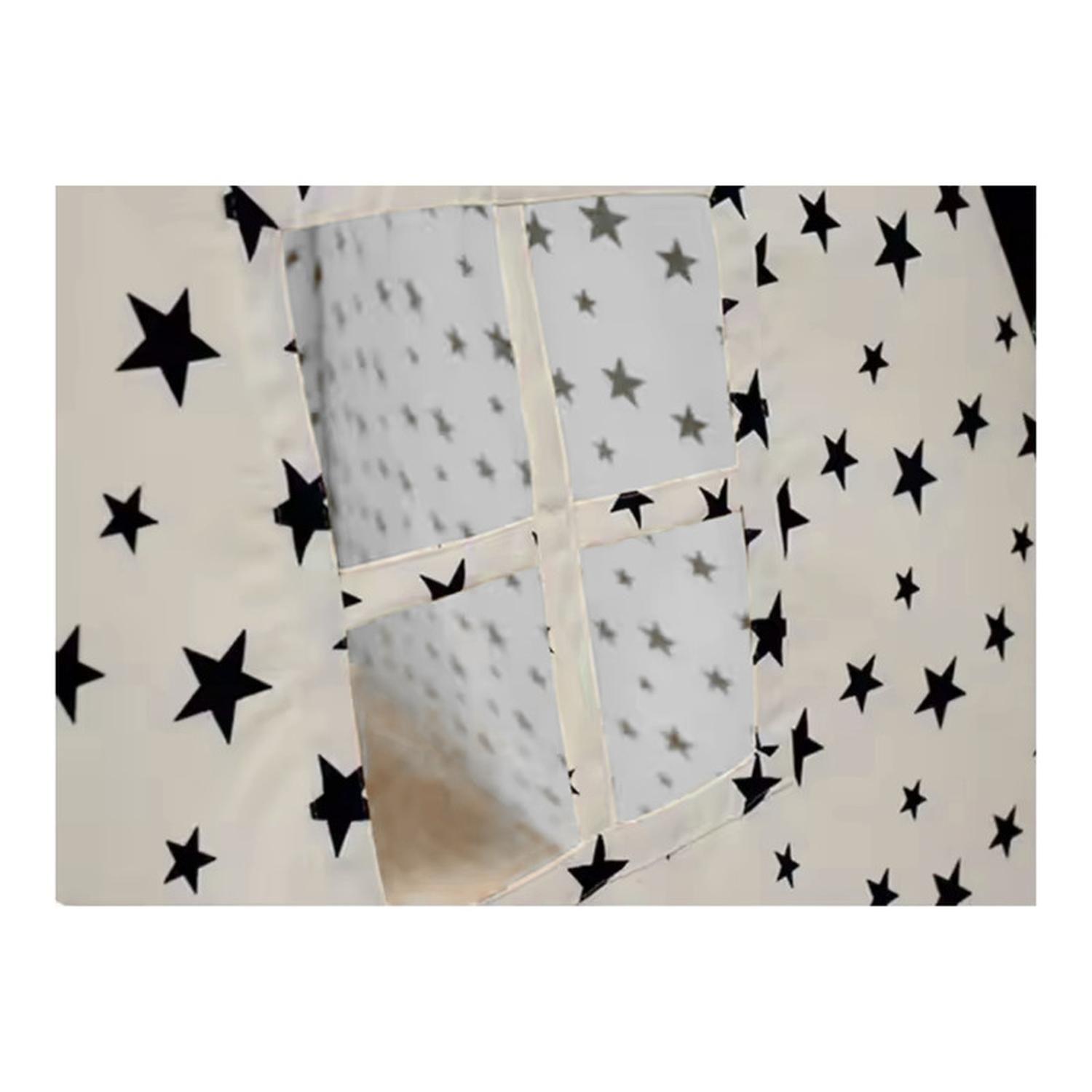 Carpa Tipi Niños Infantil 160Cm Estrellas Juguete Decoracion-8