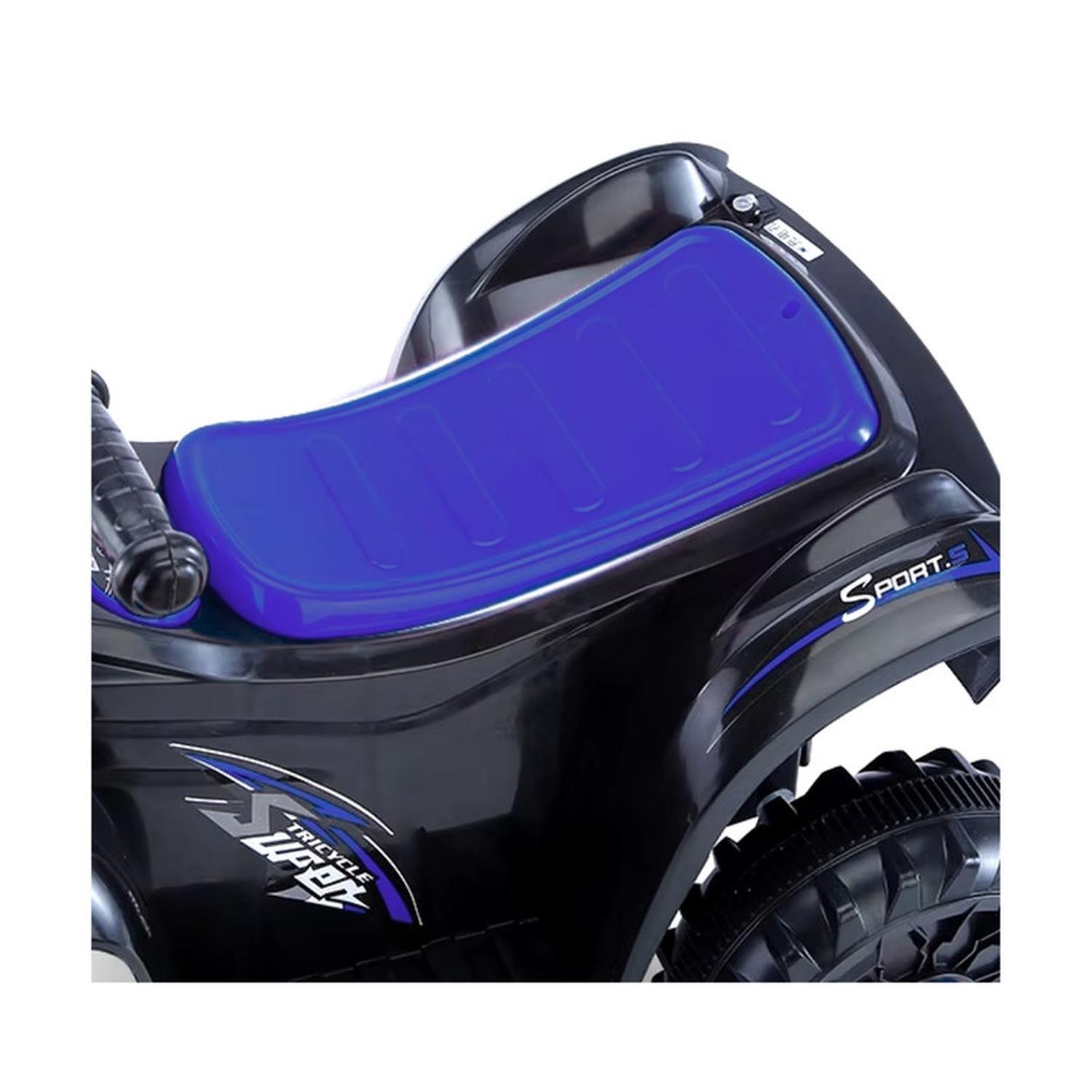 Cuatrimoto Auto Electrico Infantil Luz Sonido Bateria Blue-6