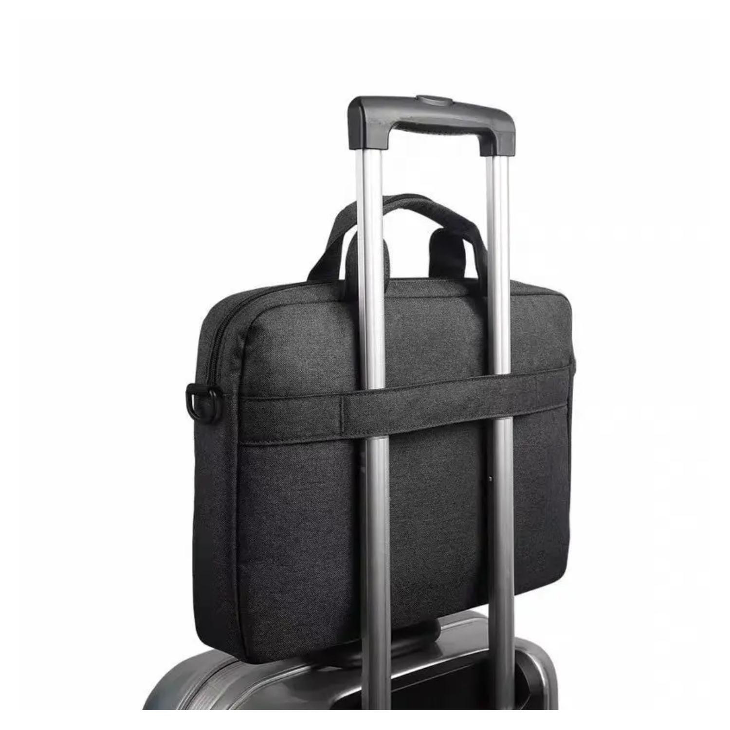 Bolso Notebook 15,6 Negro 41X31X7Cm Laptop Maletin Acolchado-3