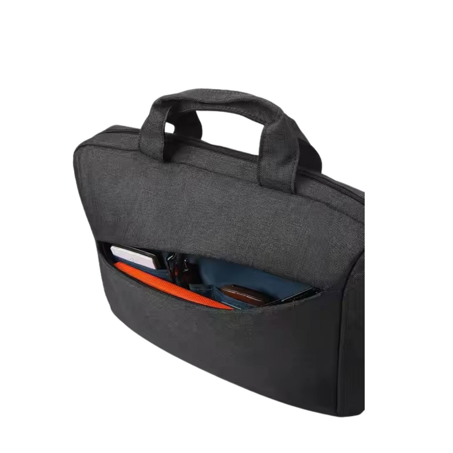 Bolso Notebook 15,6 Negro 41X31X7Cm Laptop Maletin Acolchado-5