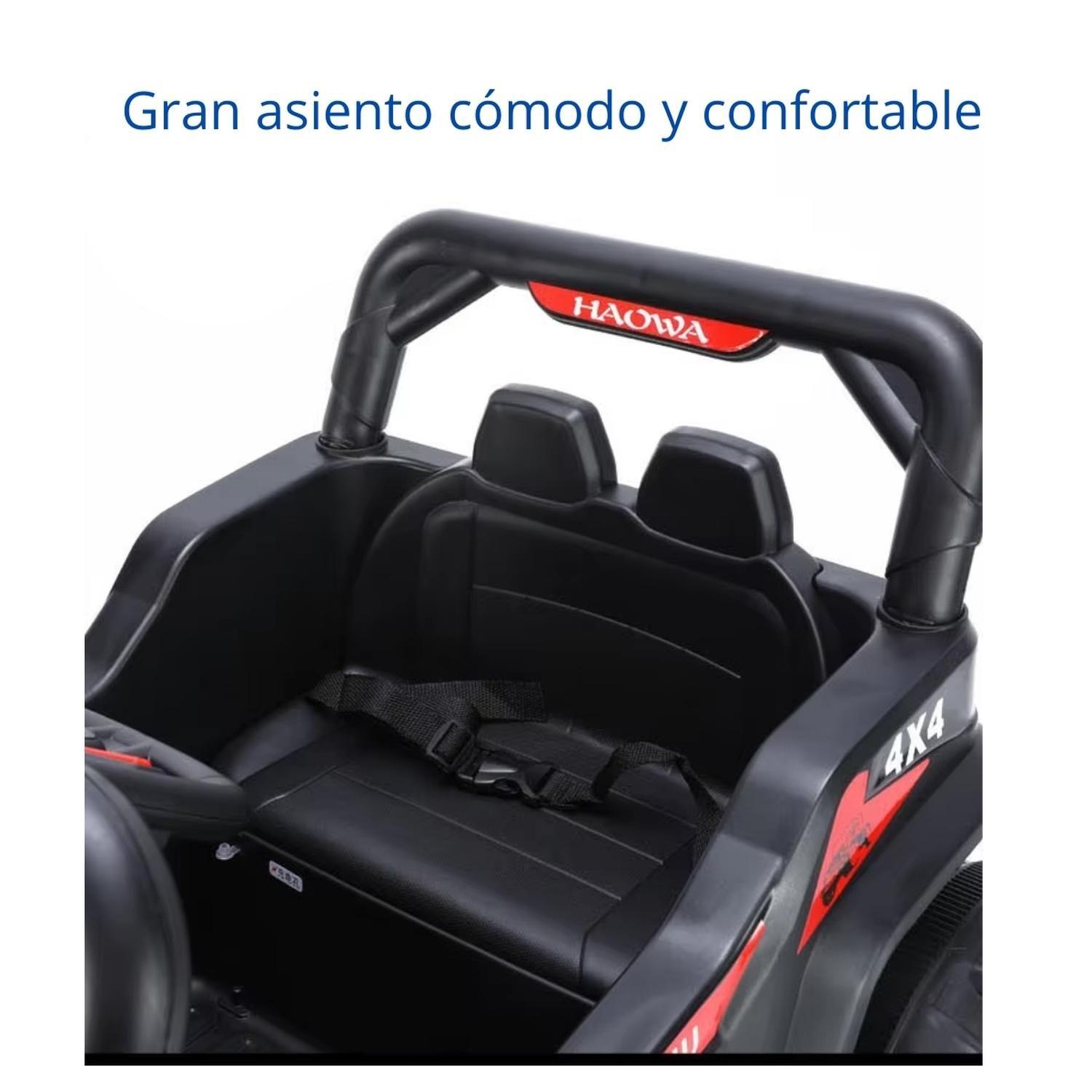 Auto Electrico Jeep Infantil A Batería Con Control 1688 Azul-2