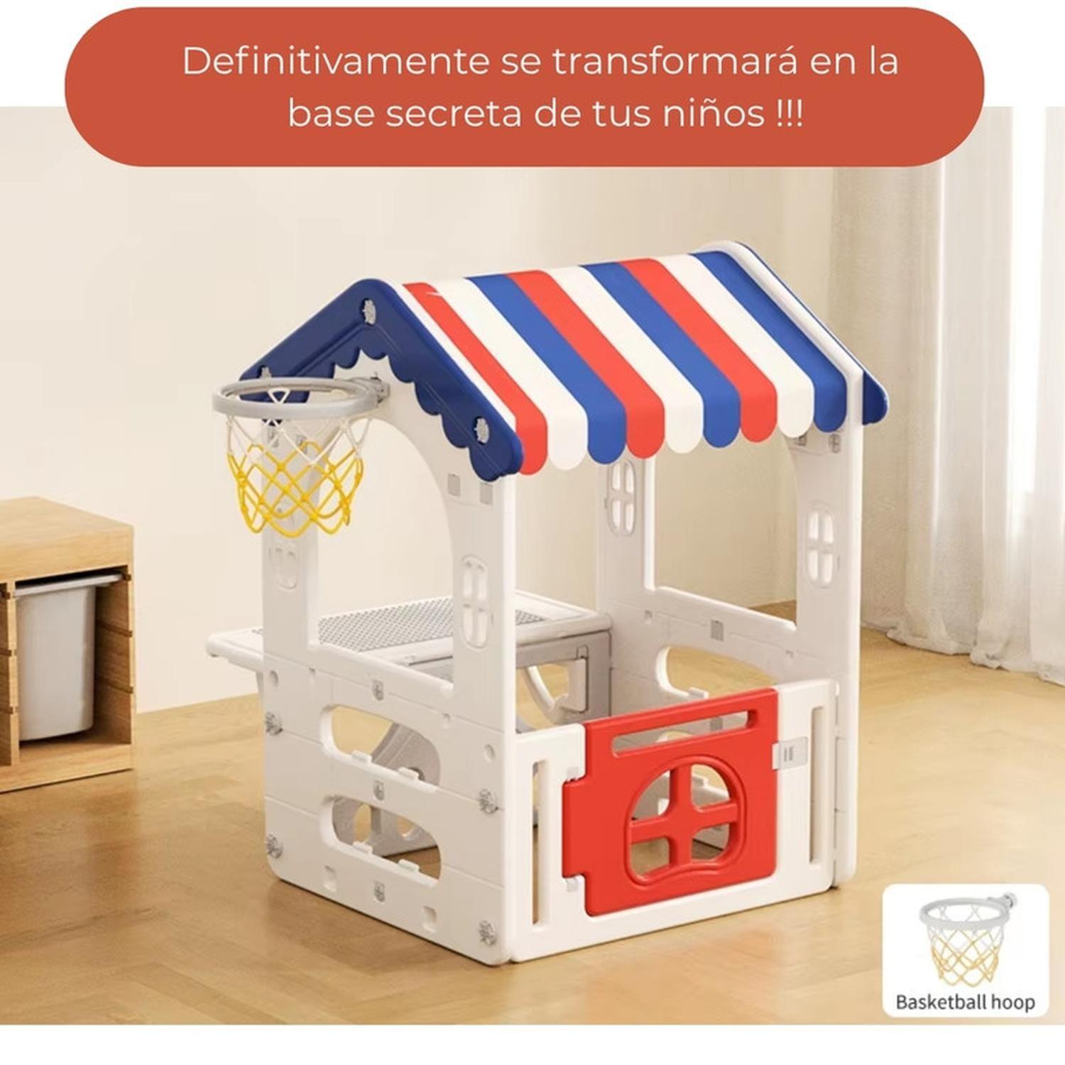 Juego Resbalin Tobogan Casa Club Casita Dream-4