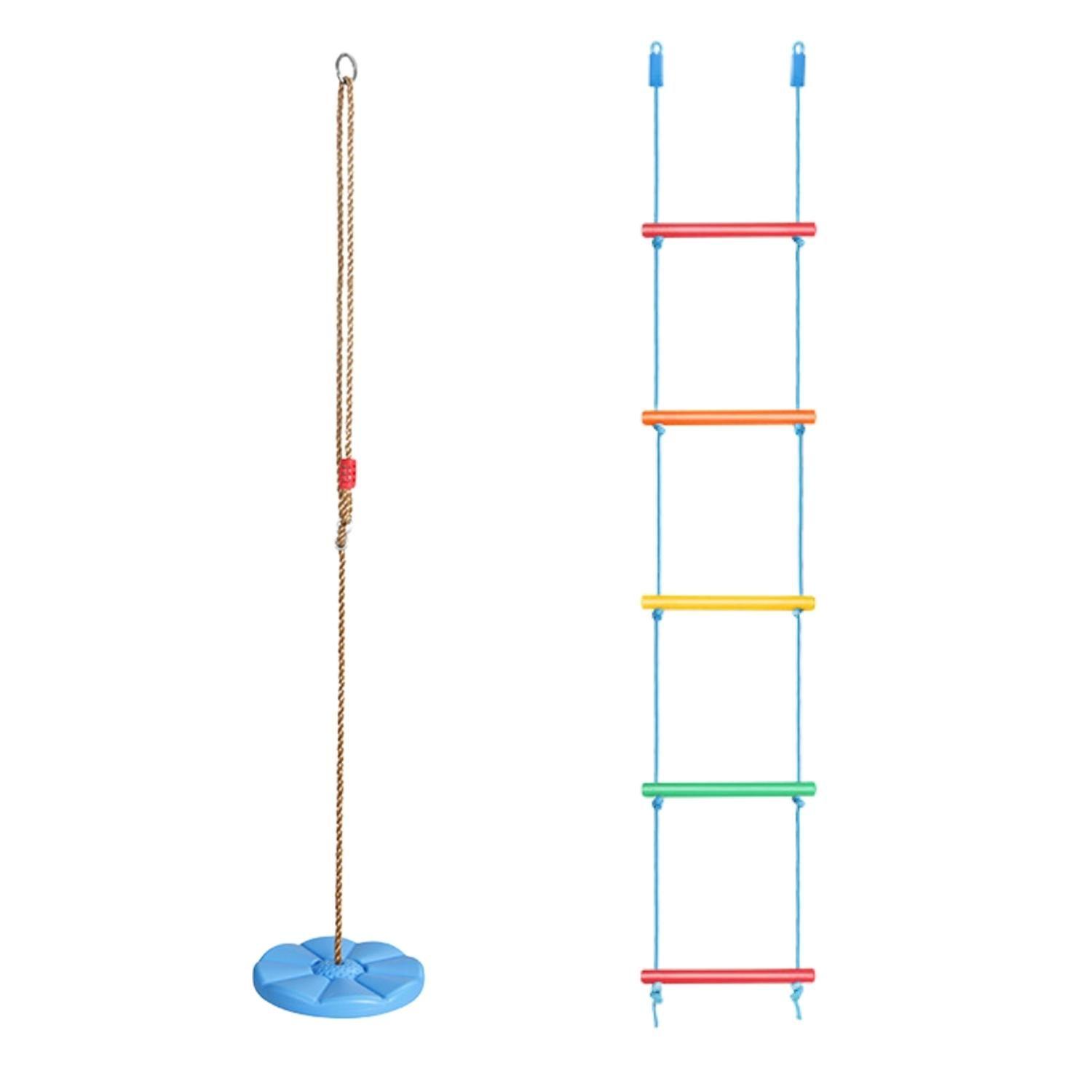 Juego Obstáculos Carrera 7 Kit Slackline Ninja Warrior Niños-5