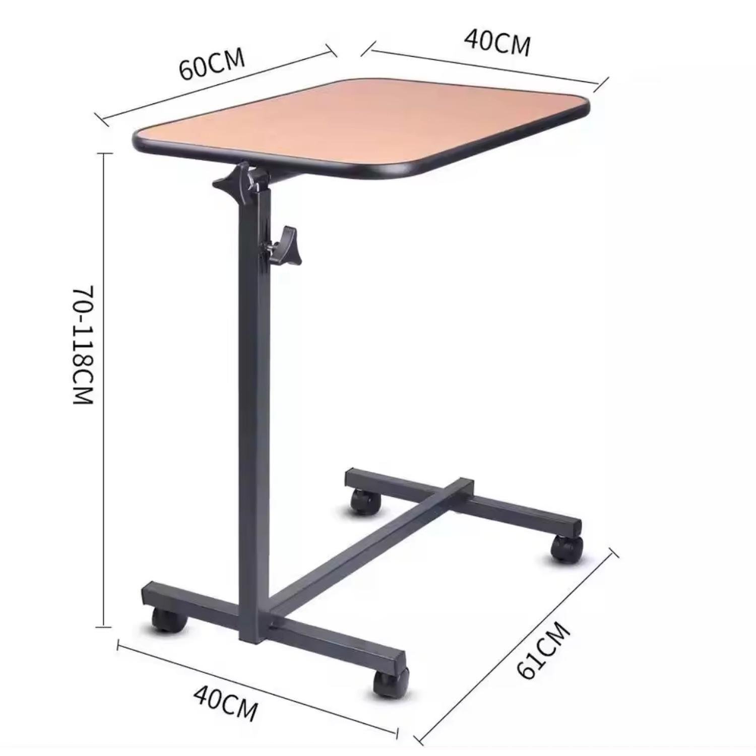Mesa Plegable Enfermo Cama Deluxe Firme Altura Ajustable Pc-2