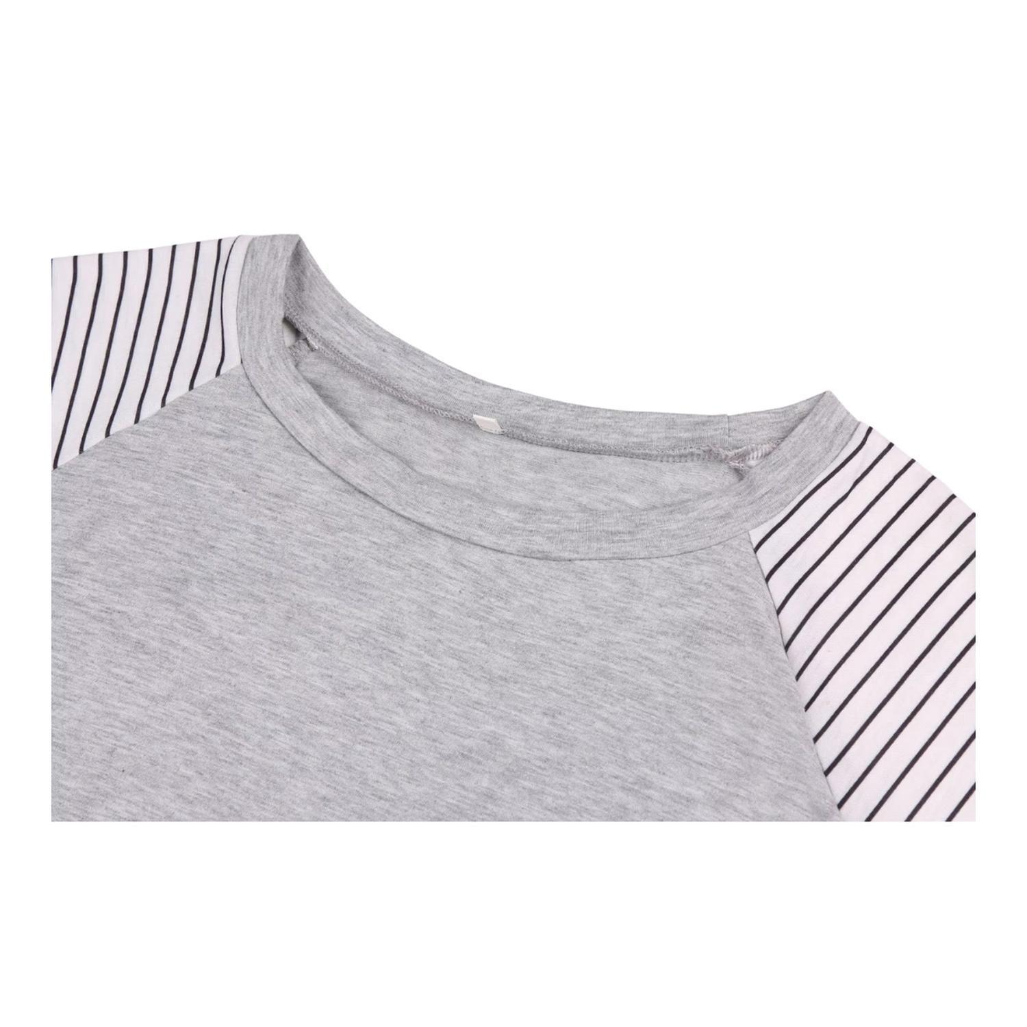 Polera Lactancia Maternidad Manga Larga Gina Gris-5