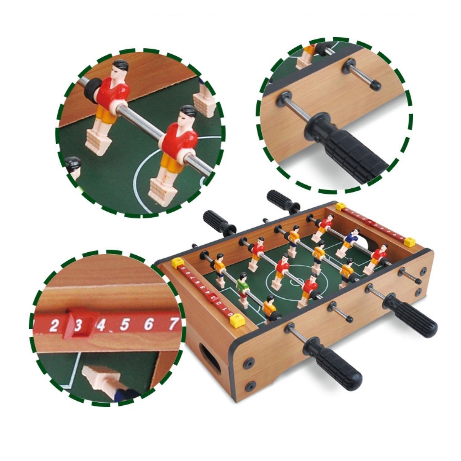 Juego Mesa Mini Taca Taca Futbol Niños.-8