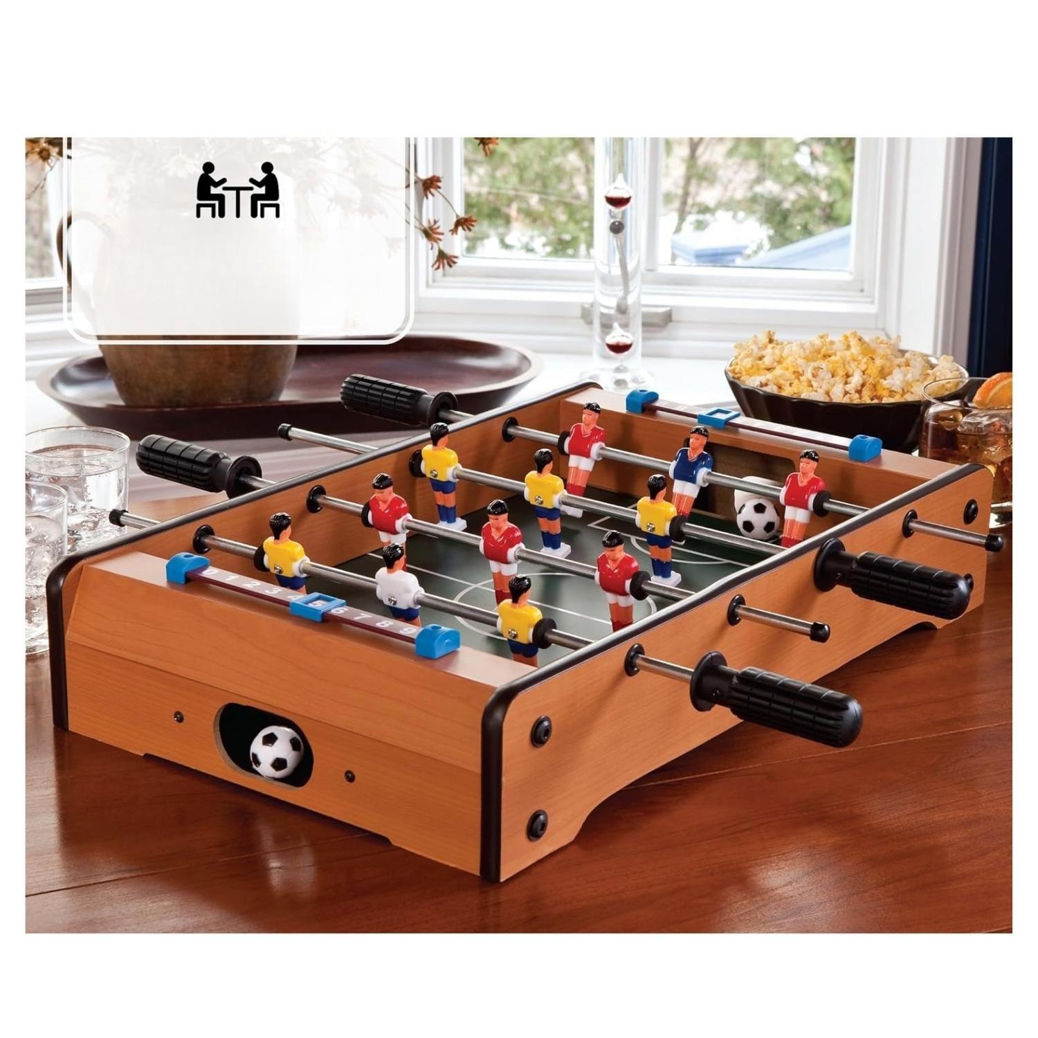 Juego Mesa Mini Taca Taca Futbol Niños.-9