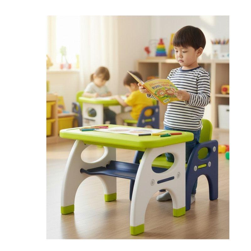 Mesa Infantil Silla Escritorio Multifuncional Oliver-2