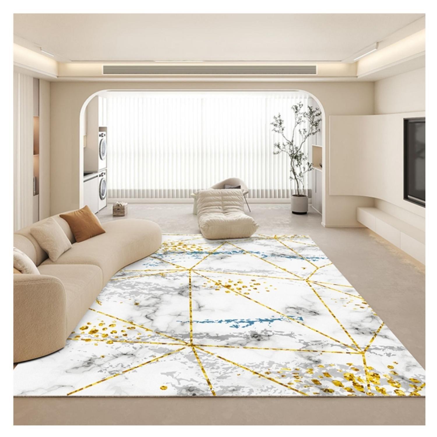 Alfombra Living Grande 150X200 Cm. Silviri Tapete Sala 3D-0