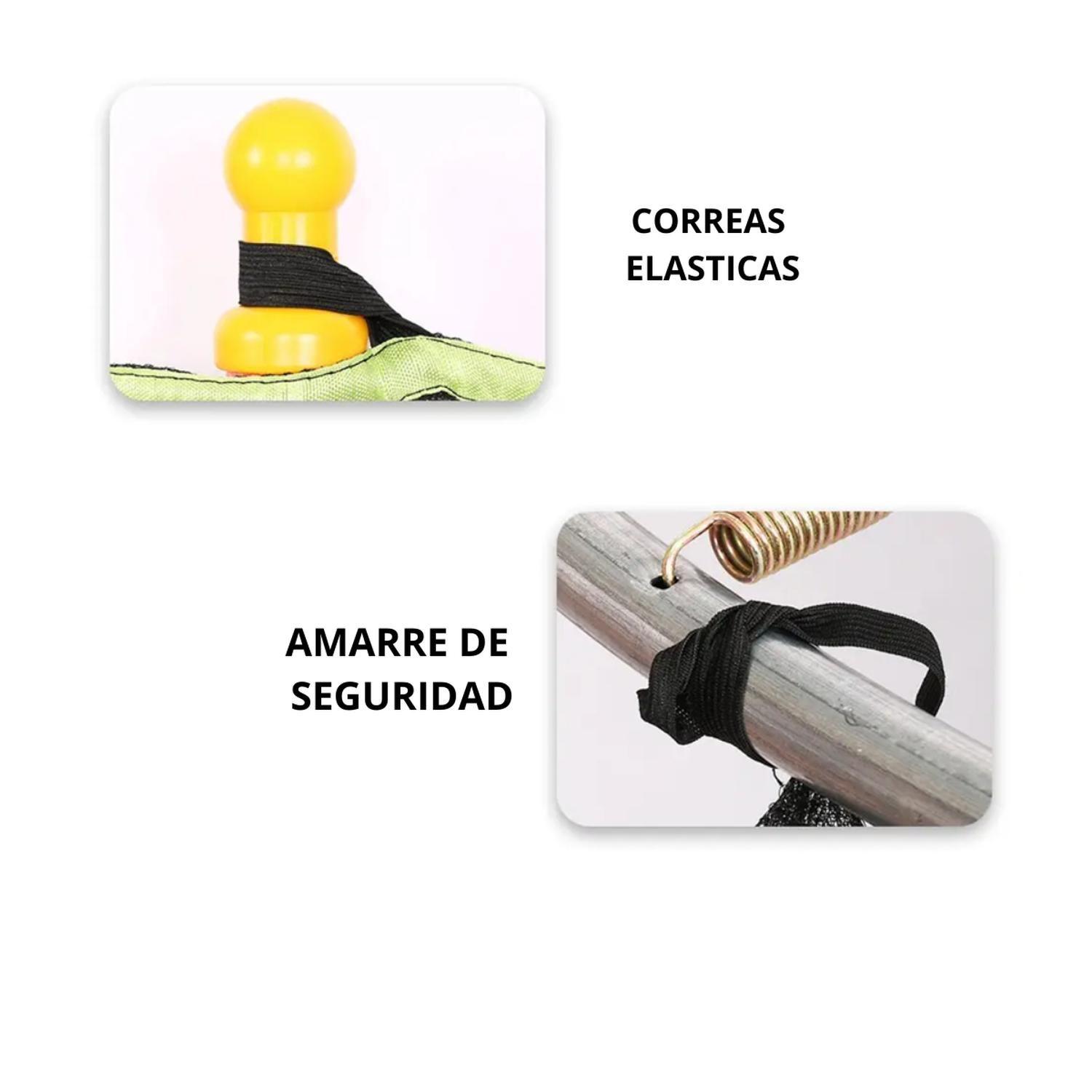 Cama Elastica Saltarina Deluxe Malla Protección Trampolin-3