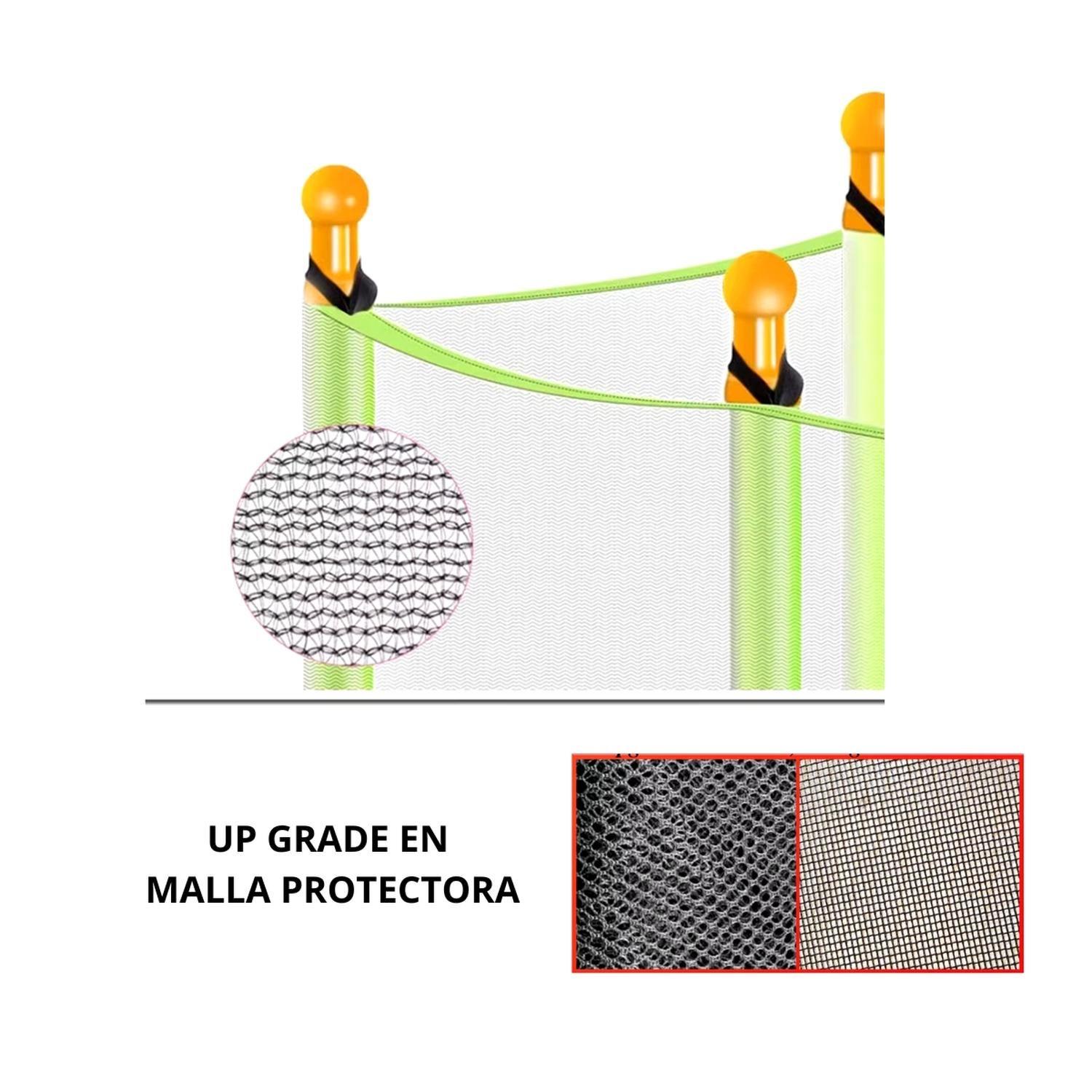 Cama Elastica Saltarina Deluxe Malla Protección Trampolin-4