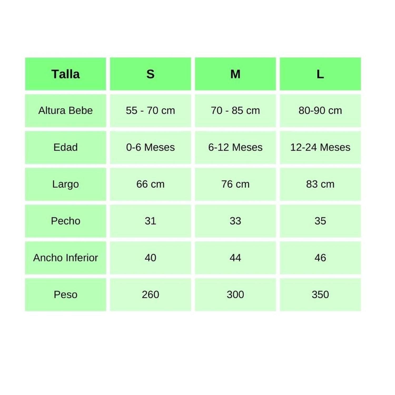 Saquito De Dormir Bebe 2 Unidades Flores TOG 1,5-3