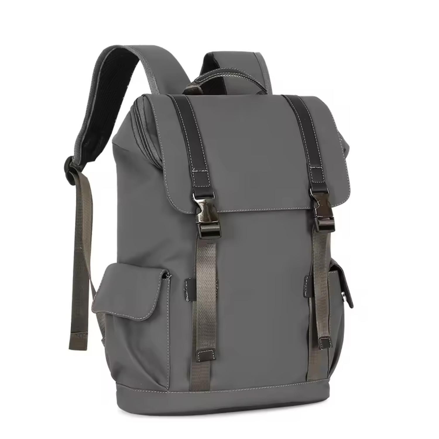 Mochila Notebook 15,6' Gris 32 X 44 X 18 Impermeable-0