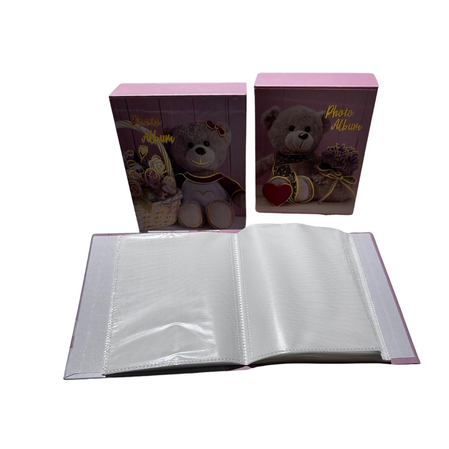 Pack 2 Album Foto Diseño Infantil 40 Fotos 10x15 cm Rosado-1