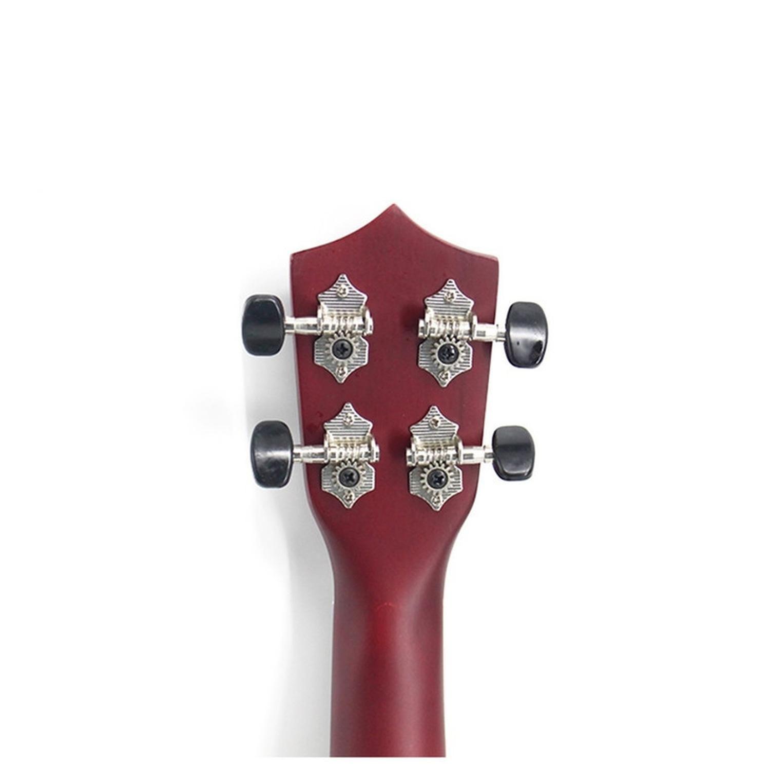 Ukelele 21". Incluye Funda. Color Madera-6