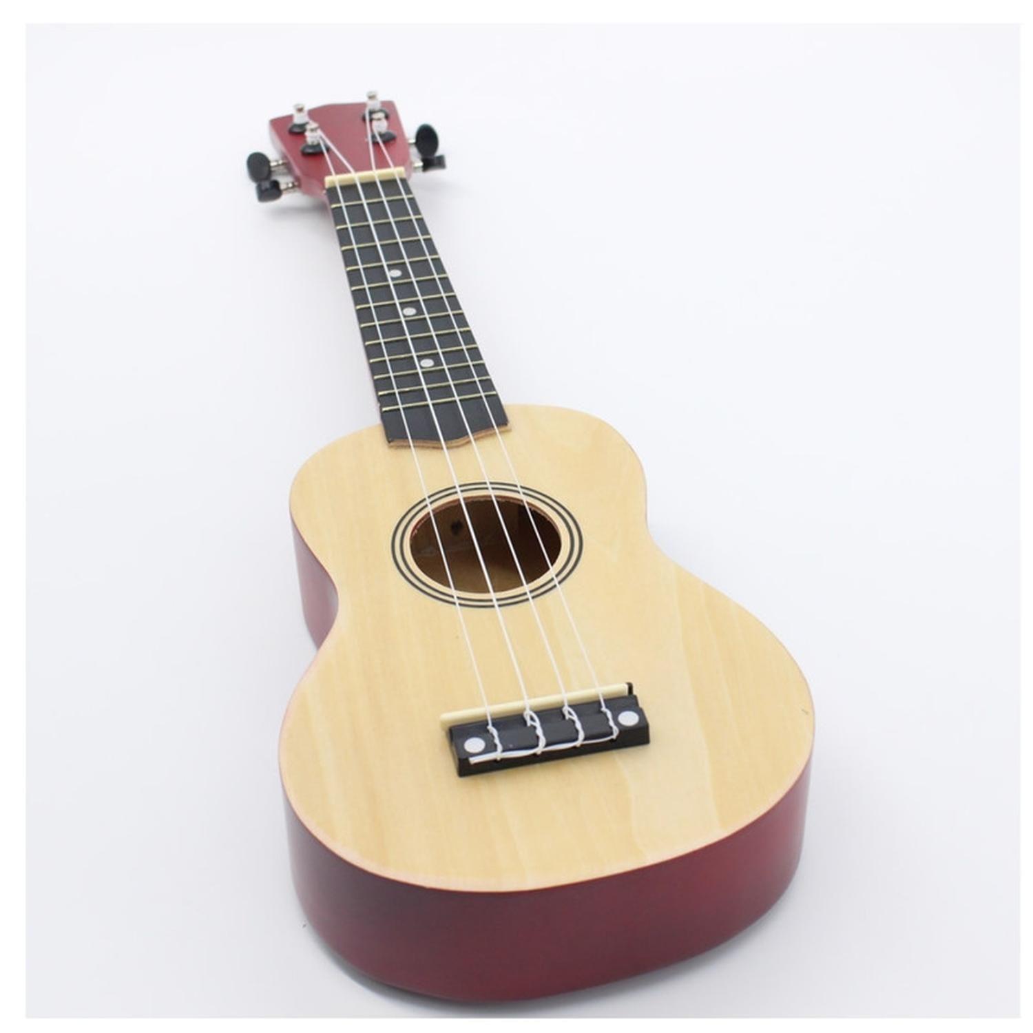 Ukelele 21". Incluye Funda. Color Madera-7