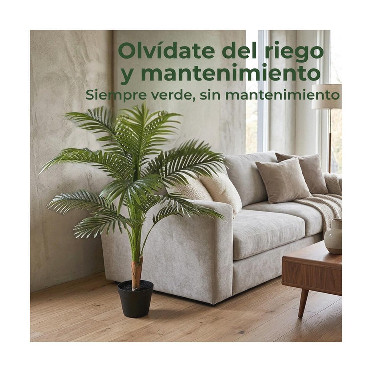 Planta Artificial Palmera Areca Frondosa 100 cm-5