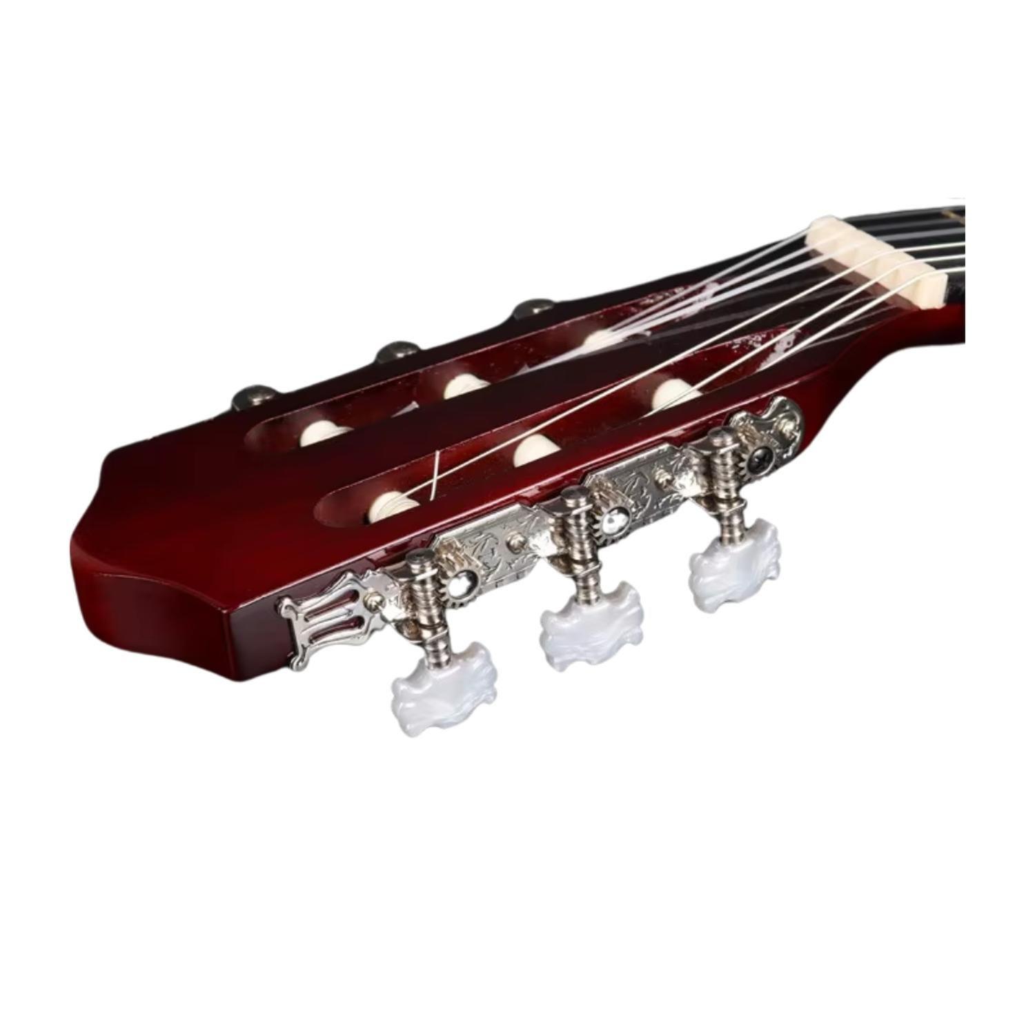 Guitarra Acustica Clásica 38”. Incluye Funda.-3