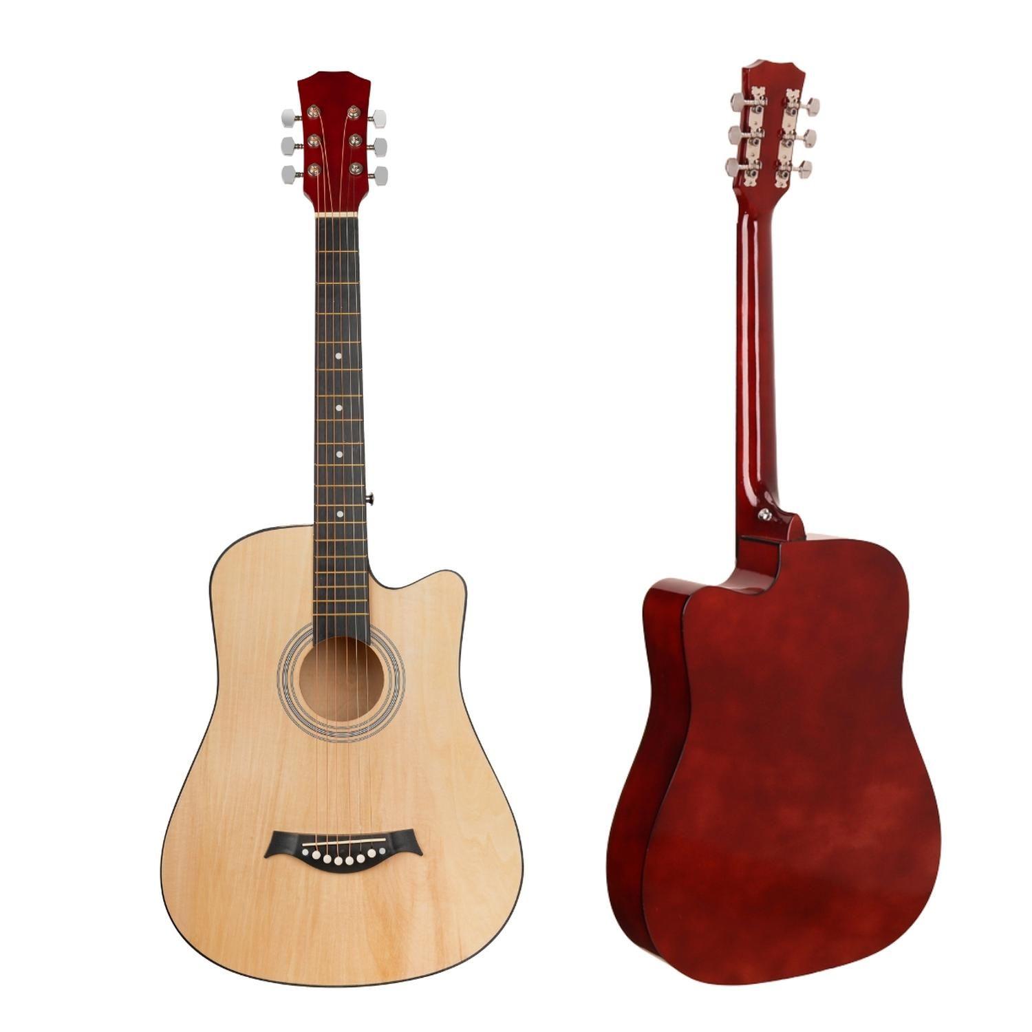 Guitarra Acustica Clásica 38”. Incluye Funda.-6