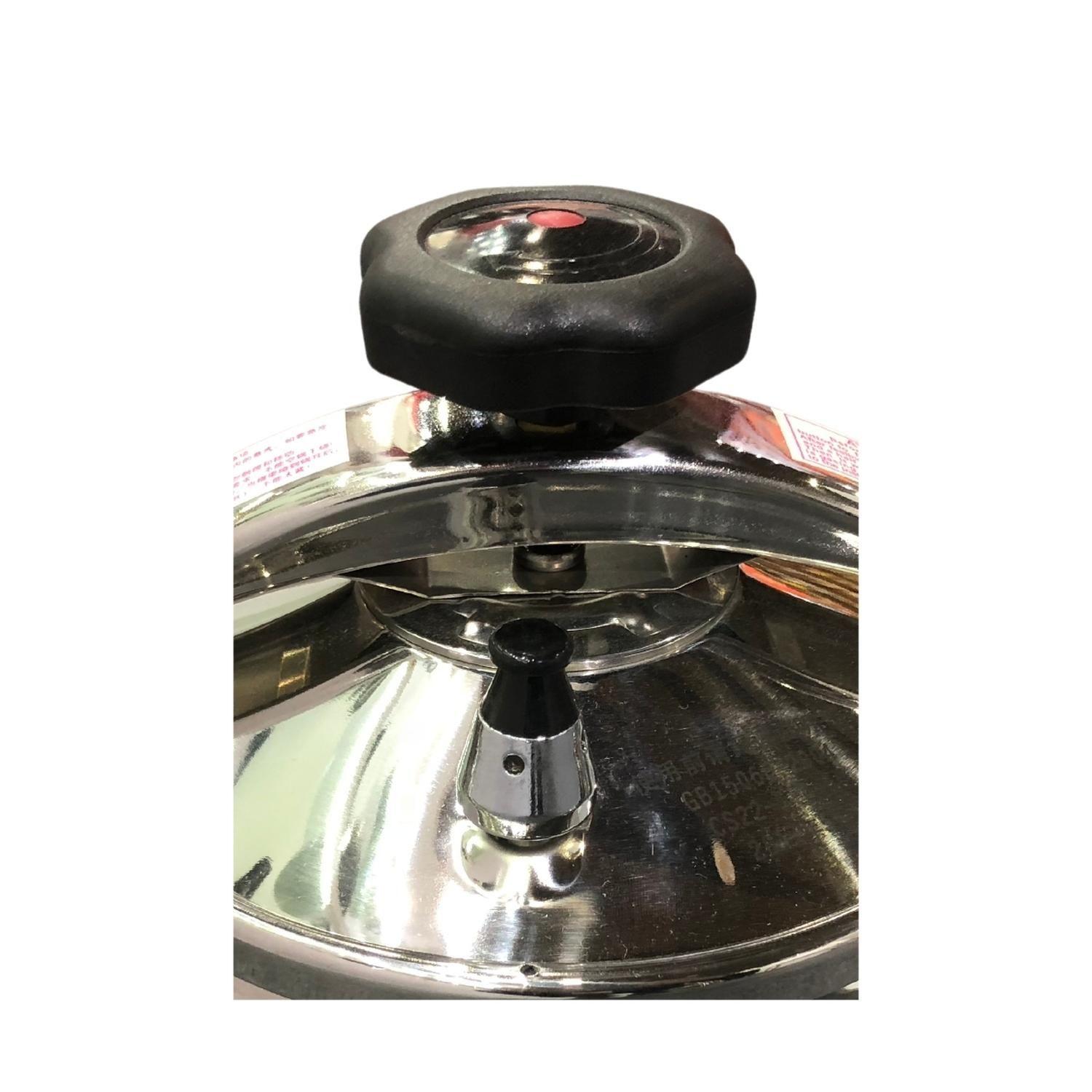 Olla a Presión. 7 Litros. Acero Inoxidable.-1