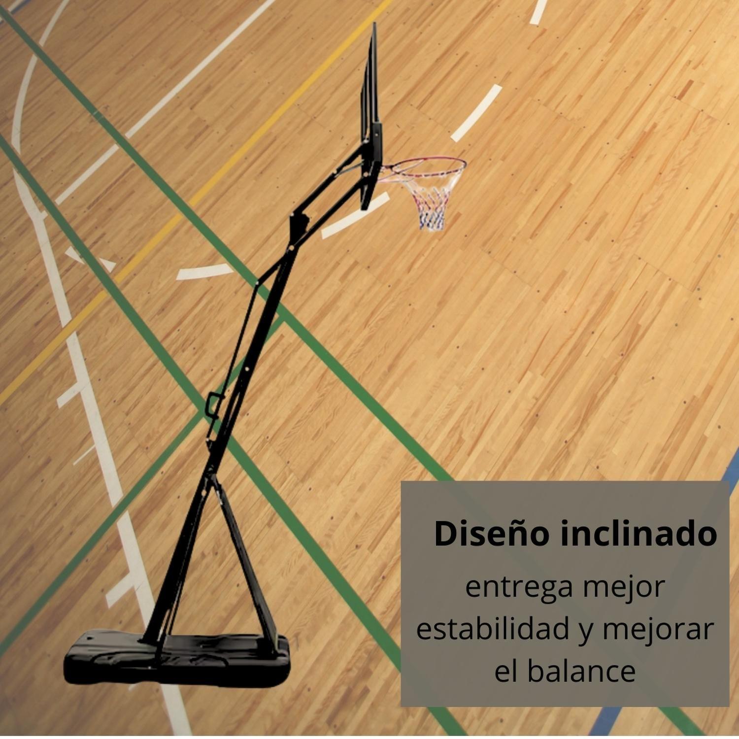 Aro Basquetbol Basketball Altura Oficial Regulable Portatil-7