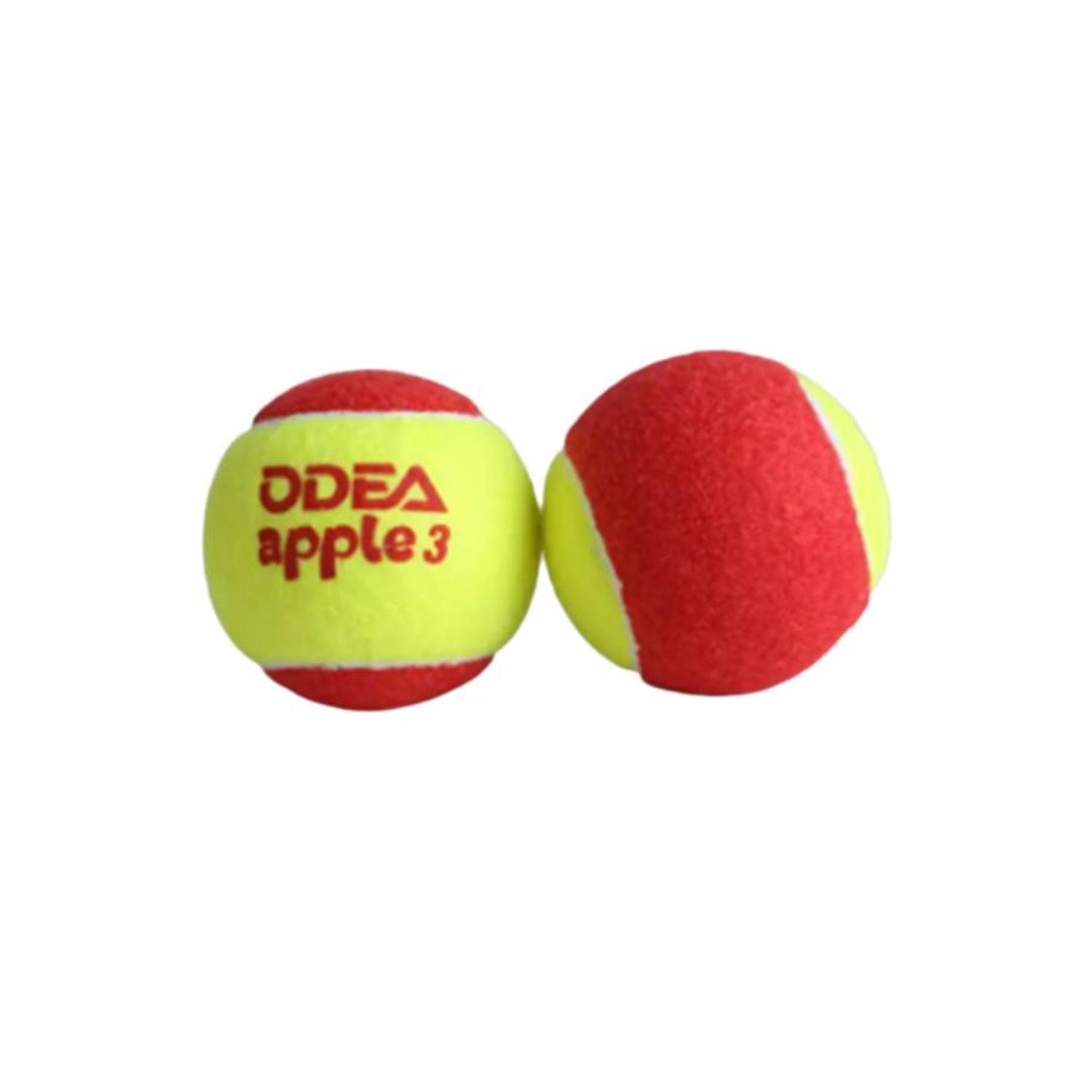 Pack de 48 pelotas de tenis cancha Roja. Odea-0