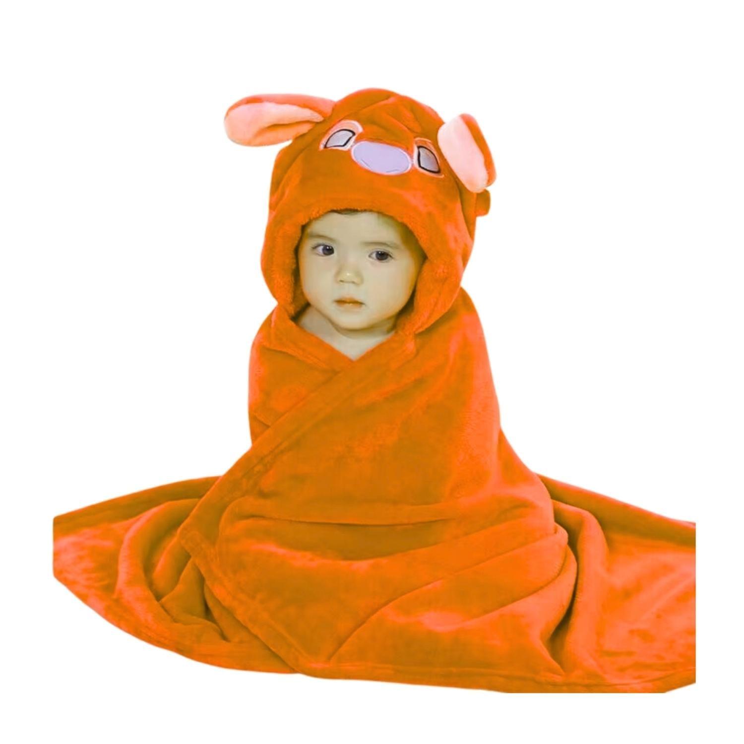 Toalla Bebe Con Capucha Ciervo-2