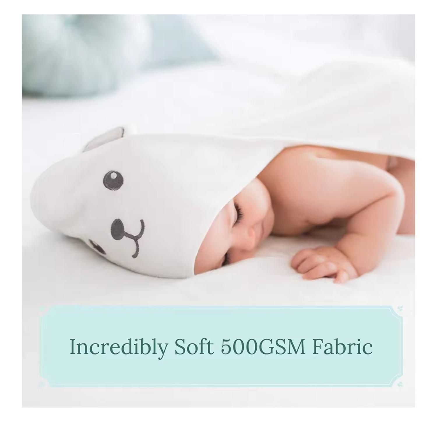 Toalla Bebe Con Capucha Ciervo-4