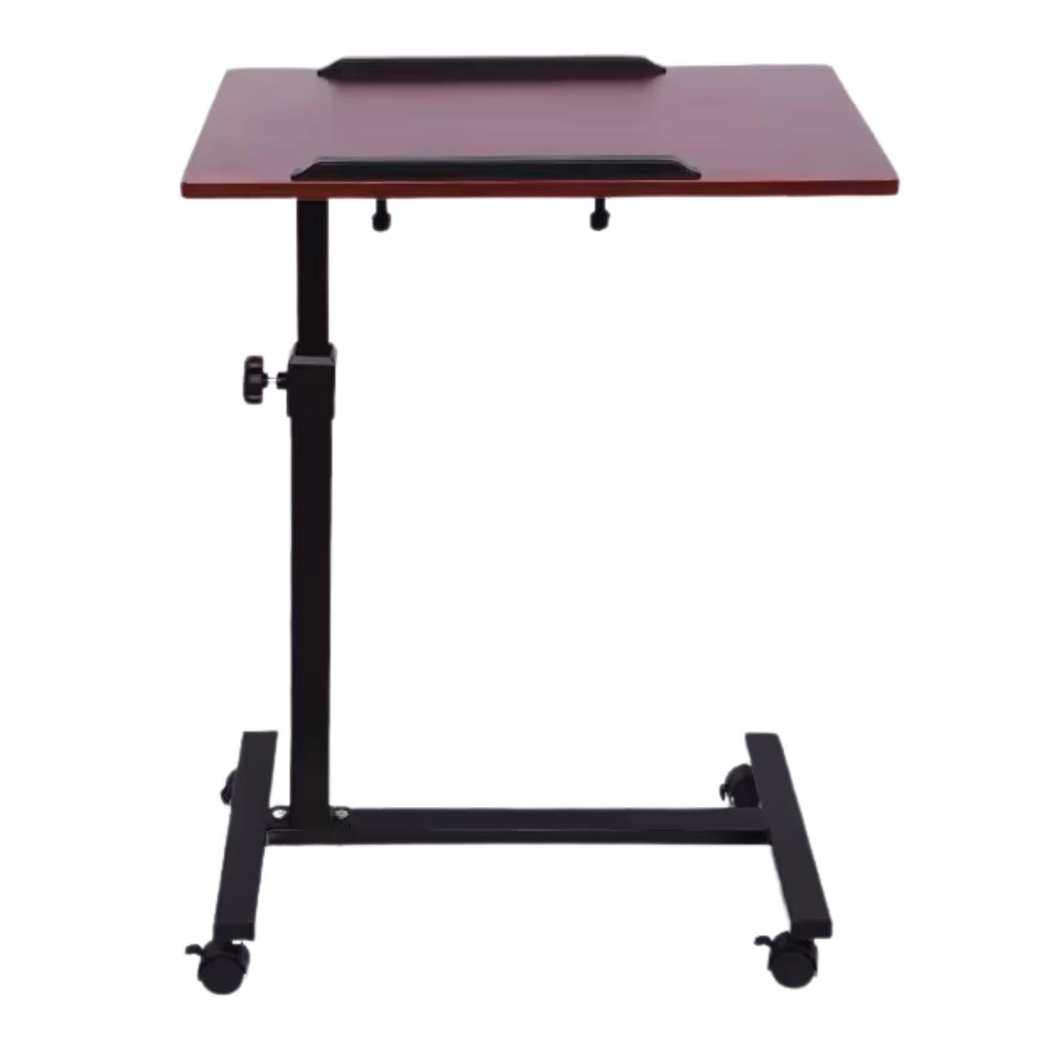Mesa Plegable Enfermo Cama Altura Ajustable Computador Café-0